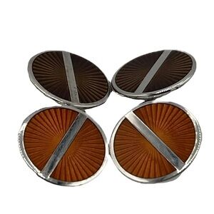 Asprey Silver Cufflinks